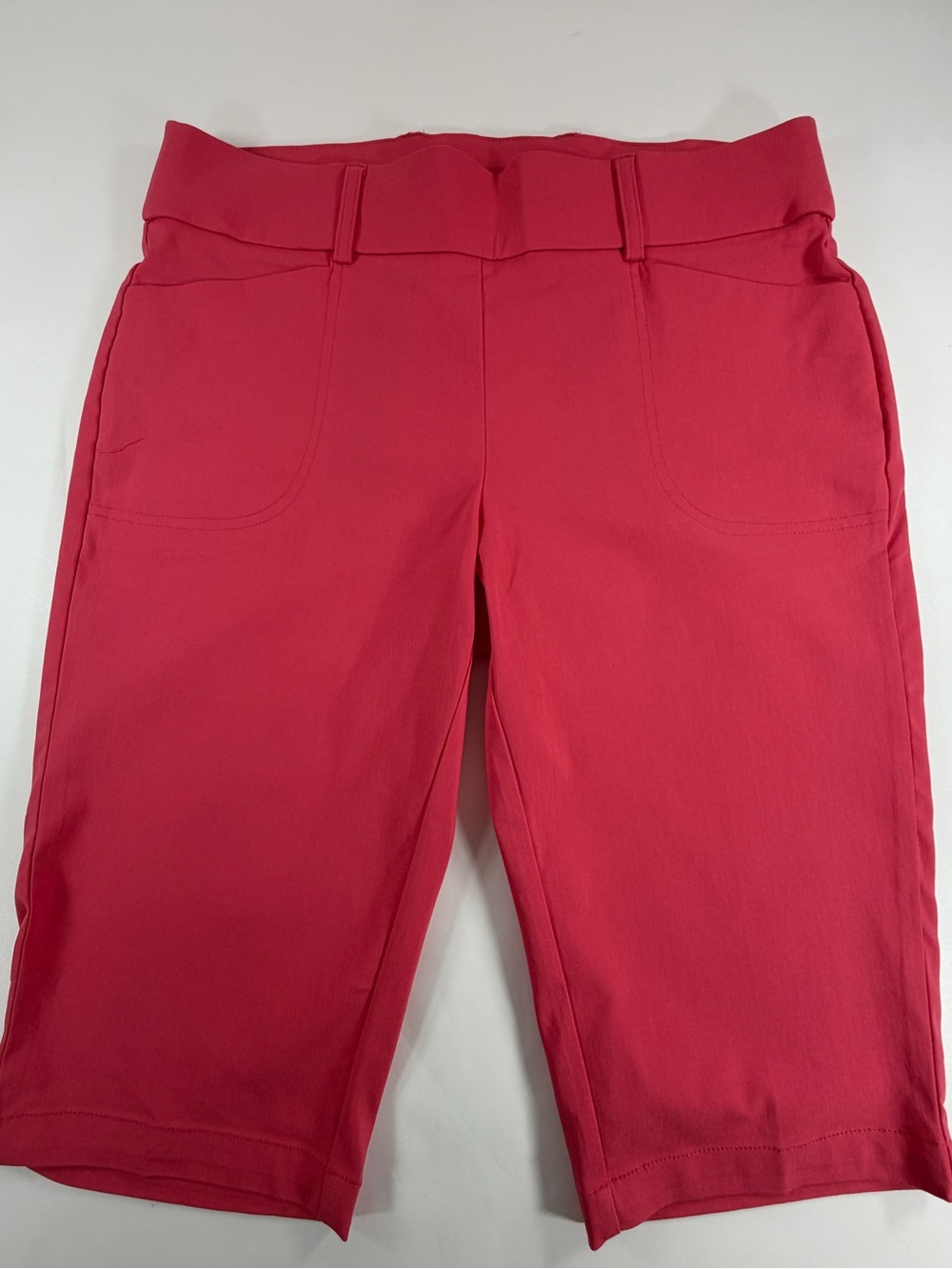 Callaway Opti-Dri Golf Bermuda Shorts Pink Stretch Performance Womens Large L